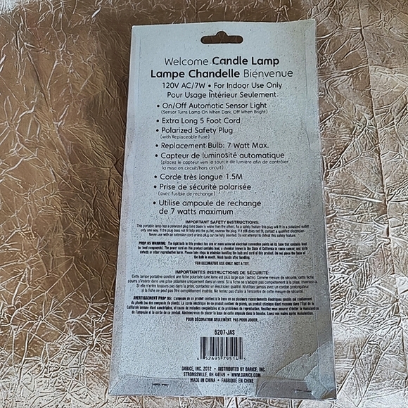 6 Christmas Electric Window Candles Vintage Lamp Candle Design Darice Brand Sets - Picture 3 of 6